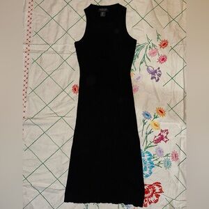 Rachel Zoe Black Midi Dress